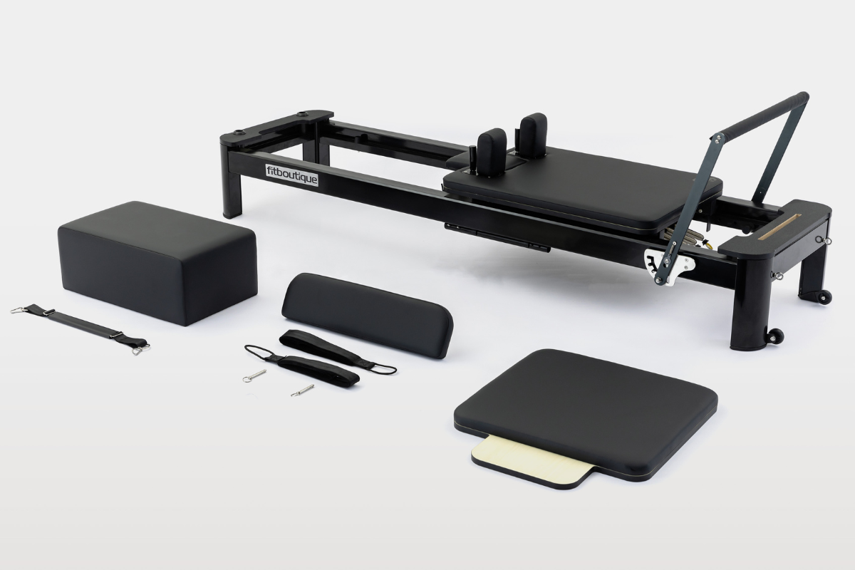 Parts of a Reformer Pilates Machine | FitBoutique