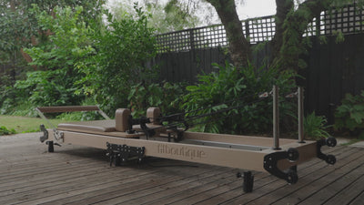 FitBoutique I Maple Crest Reformer in Beige