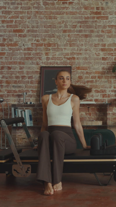 FitBoutique I Ivory Reformer Vertical video